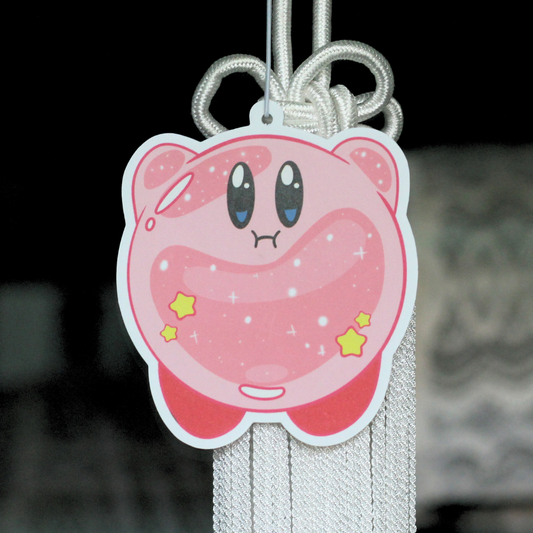Kawaii Kirby Air Freshener Bubblegum