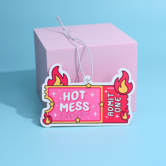 Hot Mess Ticket Air Freshener Chanel Scented