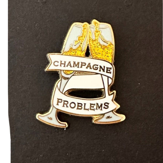 Champagne Problems Eras Tour Taylor Swift Inspired Metal Pin